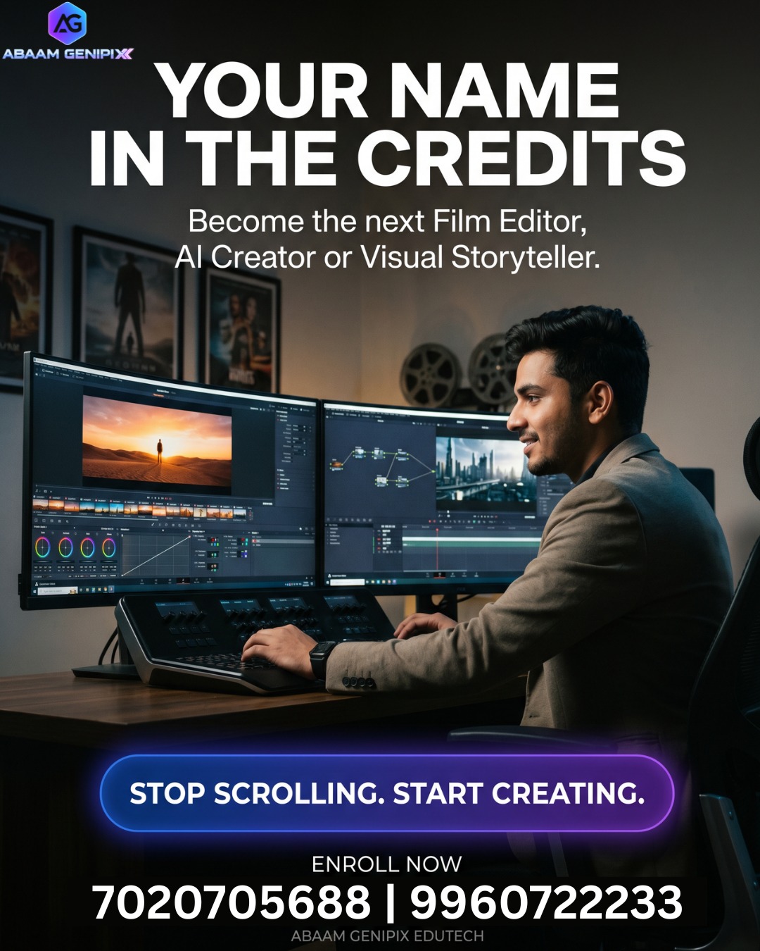 AbaamGenipix Academy  Facebook ad