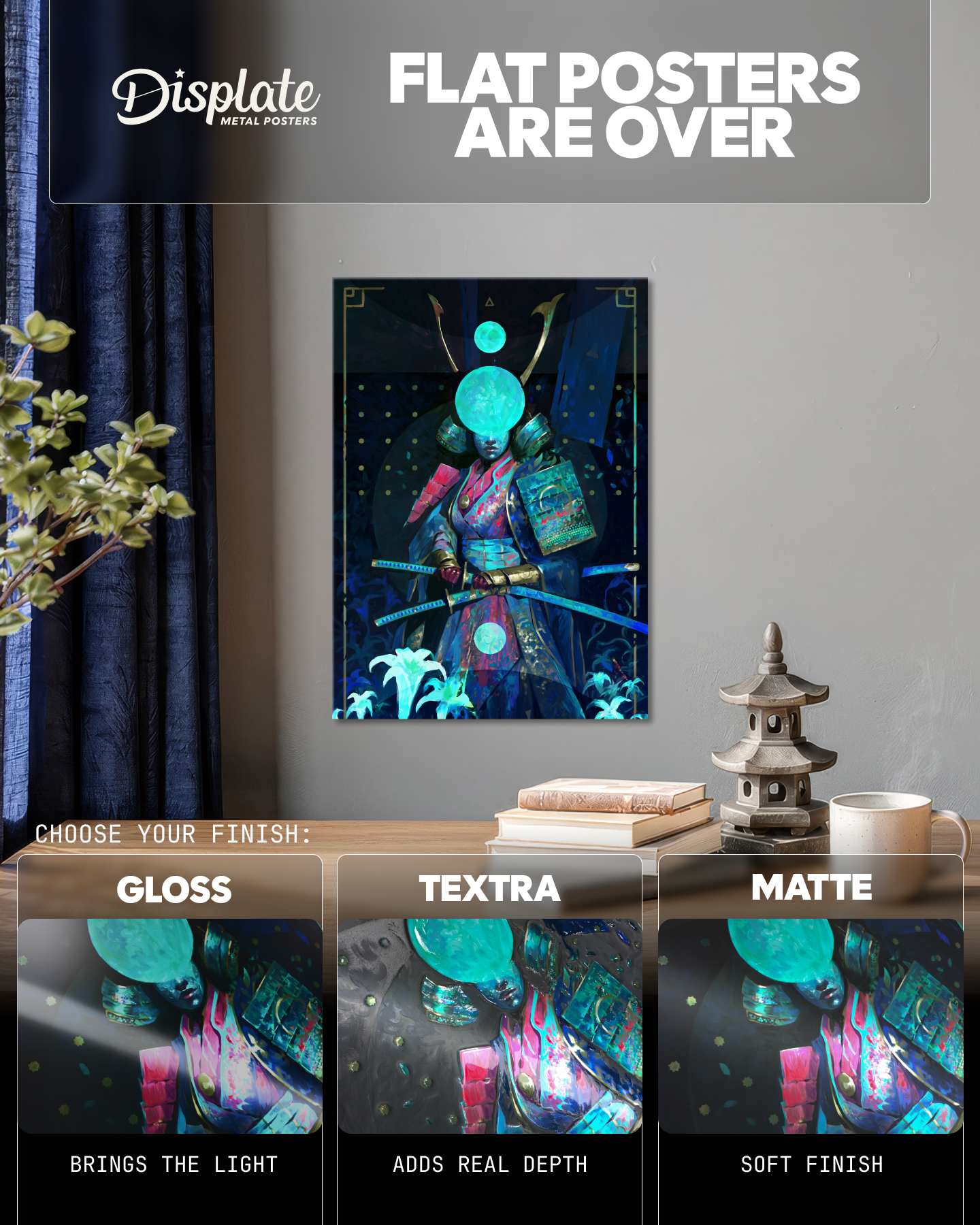 Displate Facebook ad