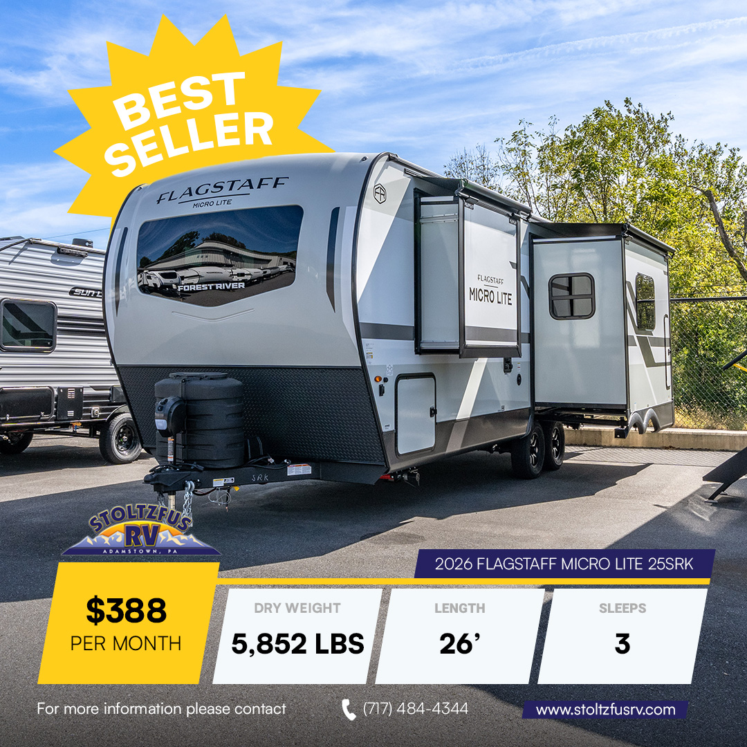 Stoltzfus RV Inc. Adamstown, PA Facebook ad: With 50+ years of experience, Stoltzfus RV is…