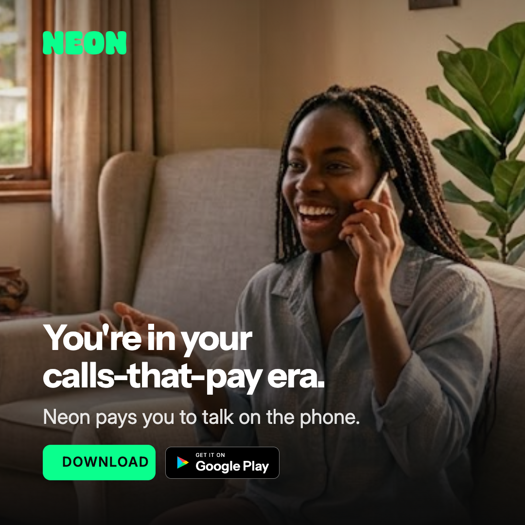 Neon Mobile Facebook ad