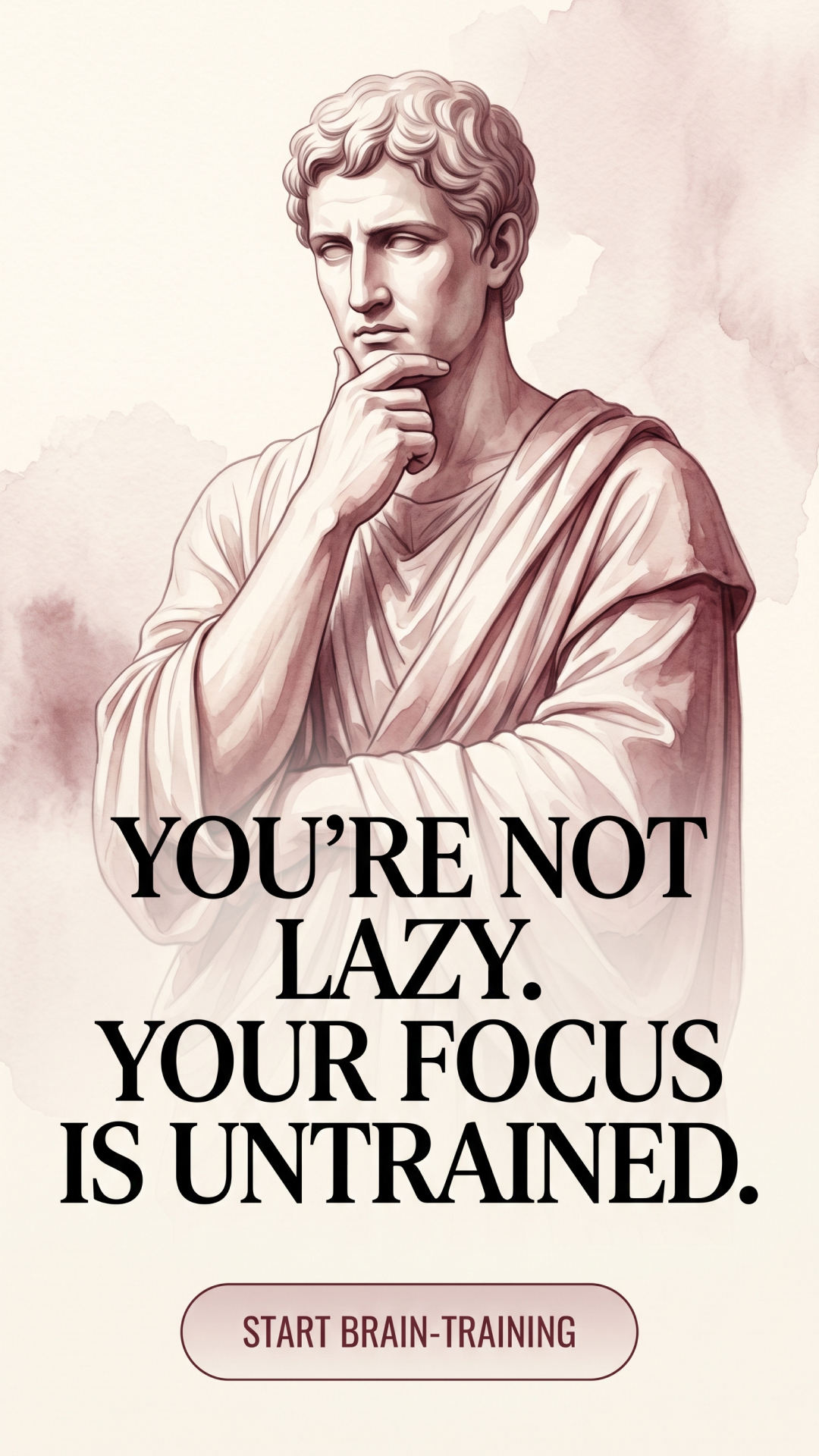 Boost Your Cognitive Performance Facebook ad: Make brain training easy