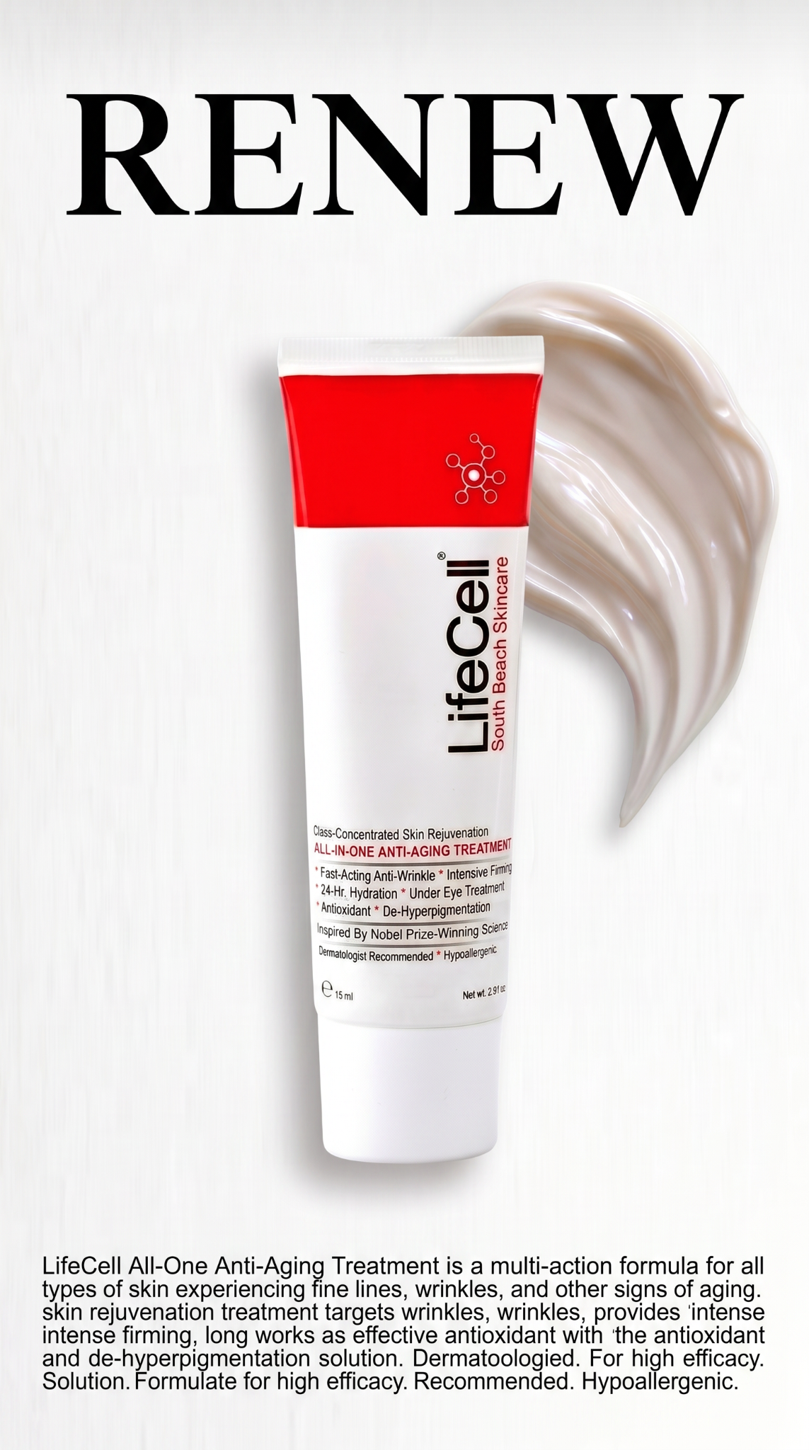 LifeCell Skin Facebook ad