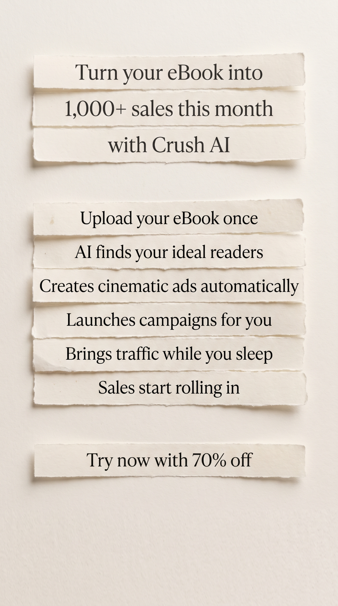 trycrush.ai Facebook ad