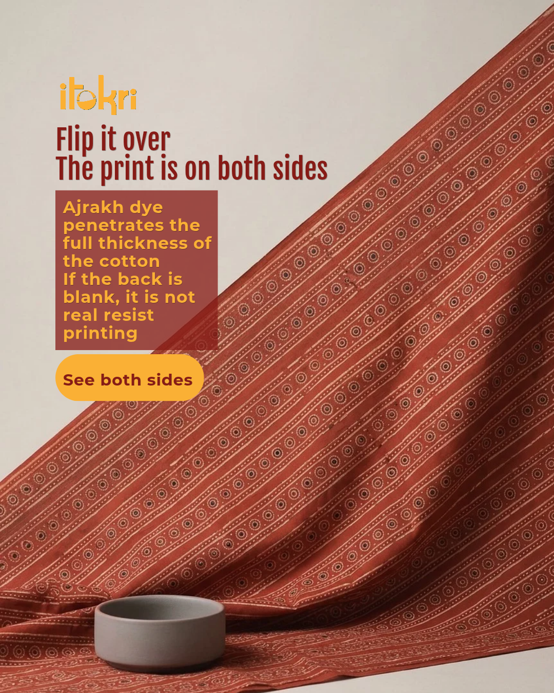 ITokri Fabrics Facebook ad