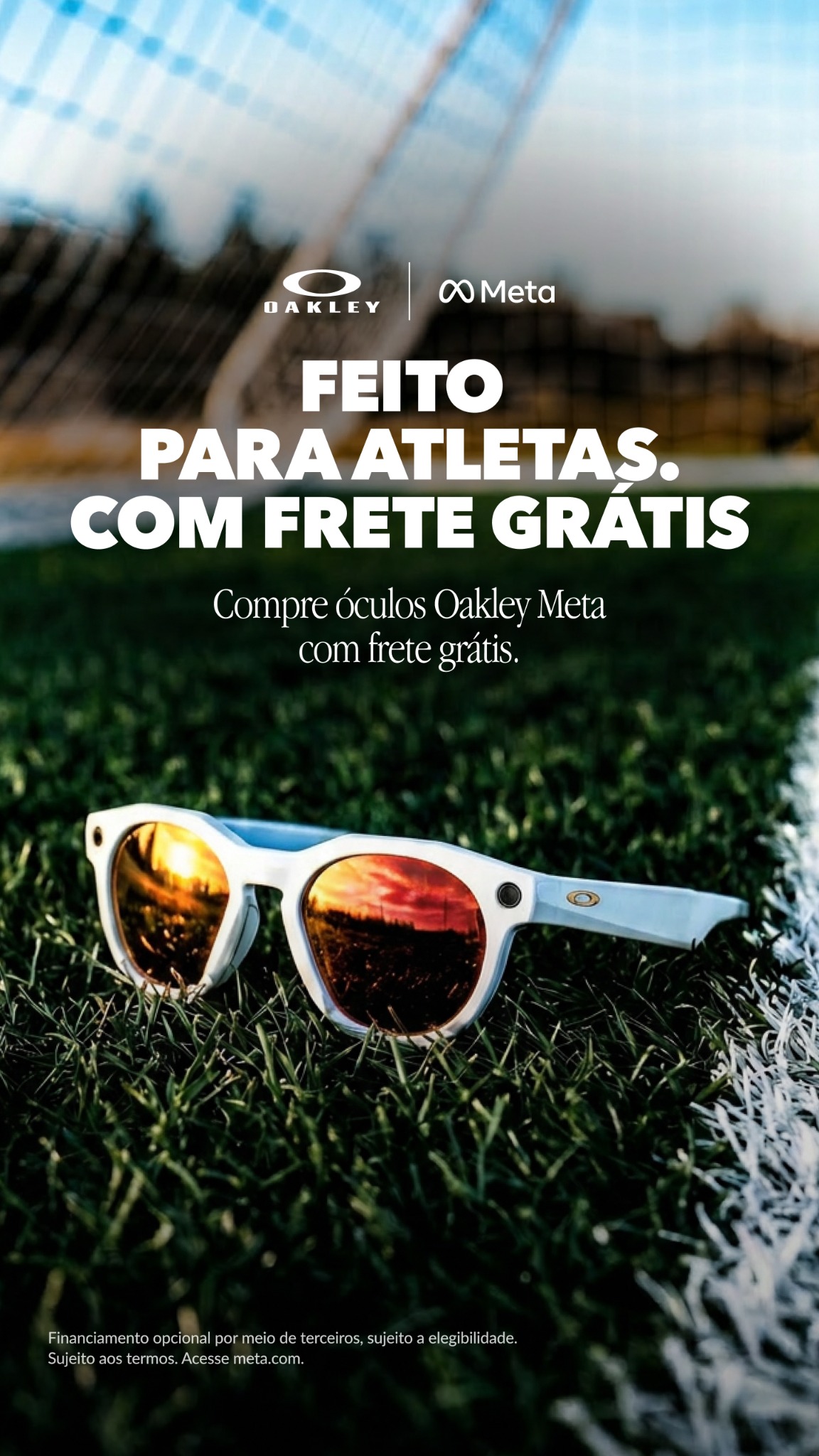 Oakley Meta Facebook ad