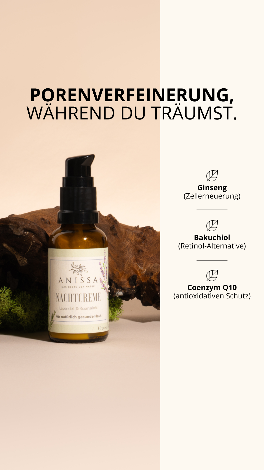 Anissa Naturkosmetik Facebook ad from Jan 20, 2026