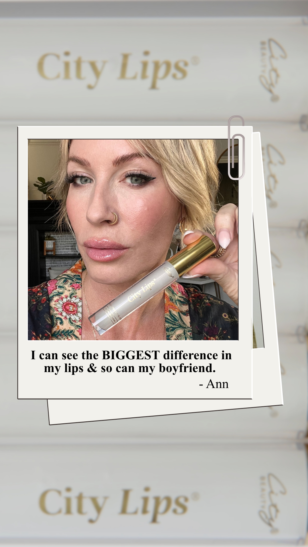 City Beauty Facebook ad