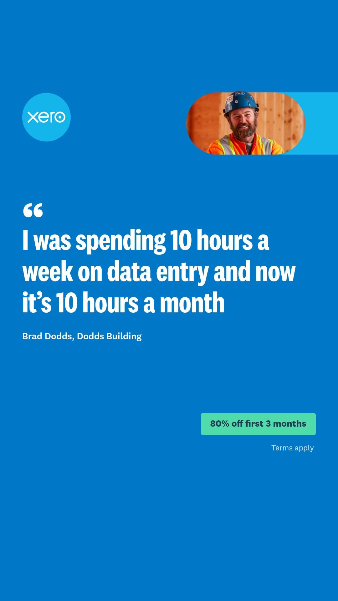 Xero Facebook ad
