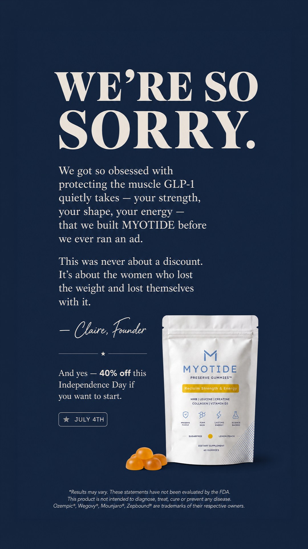 Myotide Facebook ad from Jun 29, 2026