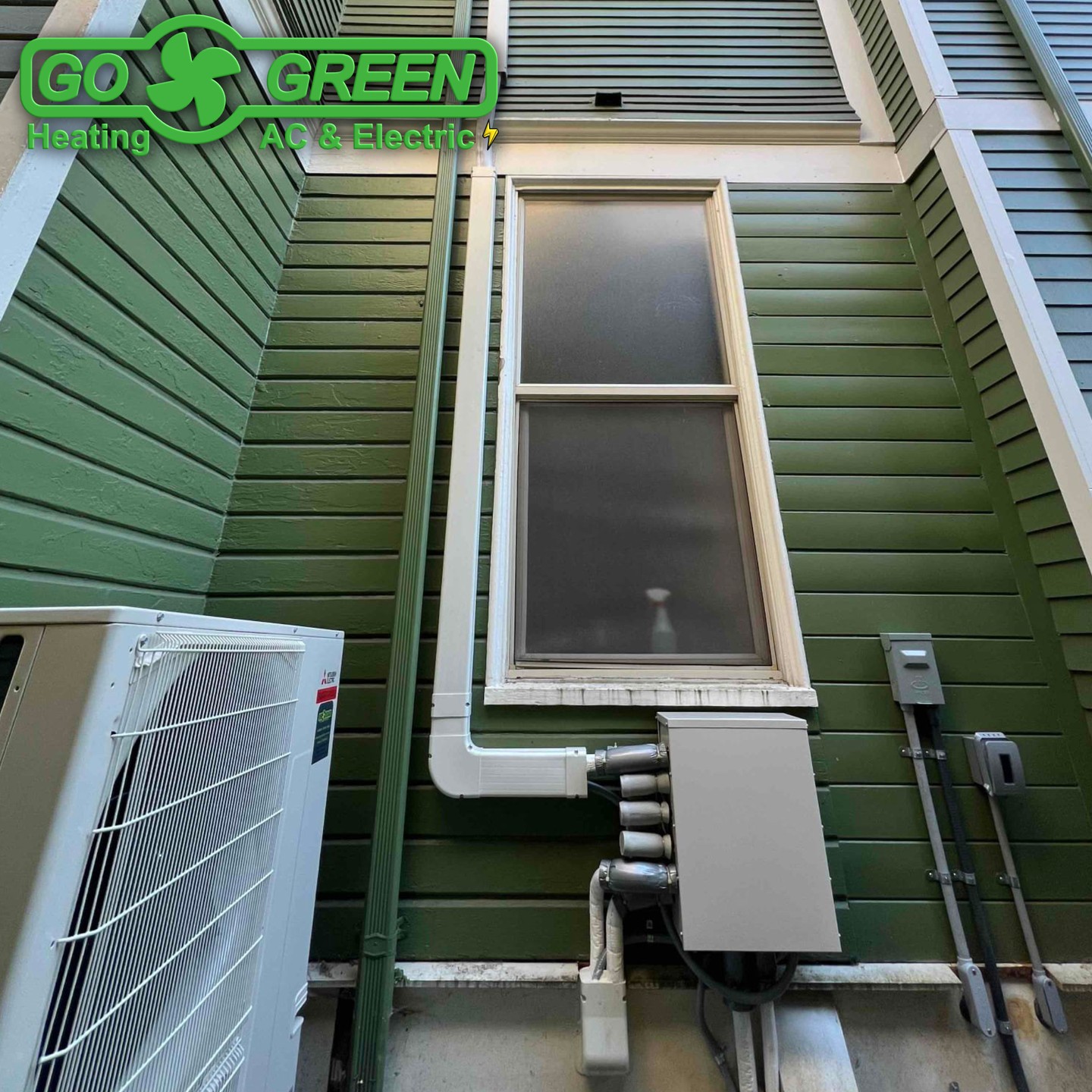 Go Green Heating & Air Conditioning Facebook ad