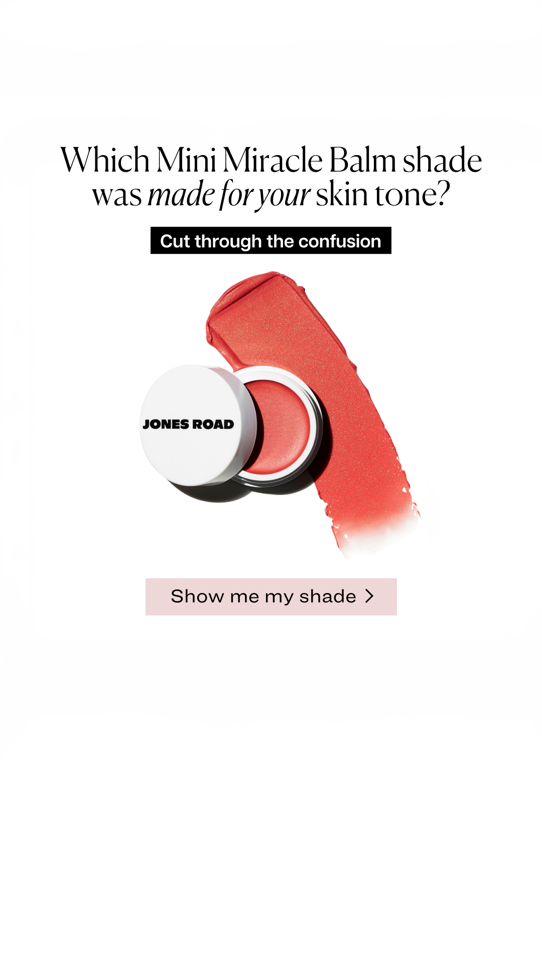 Jones Road Beauty Facebook ad