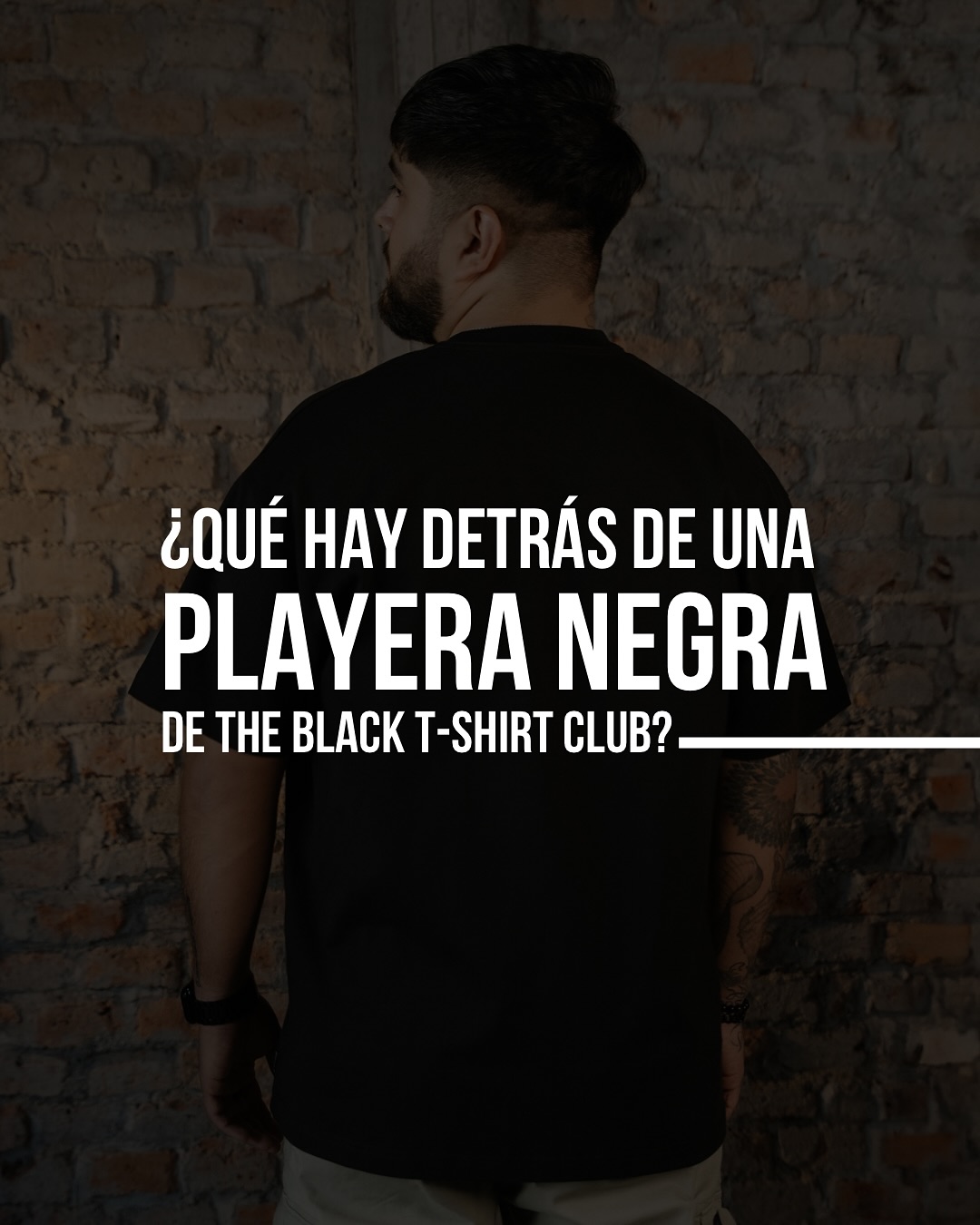 The Black T-Shirt Club Facebook ad