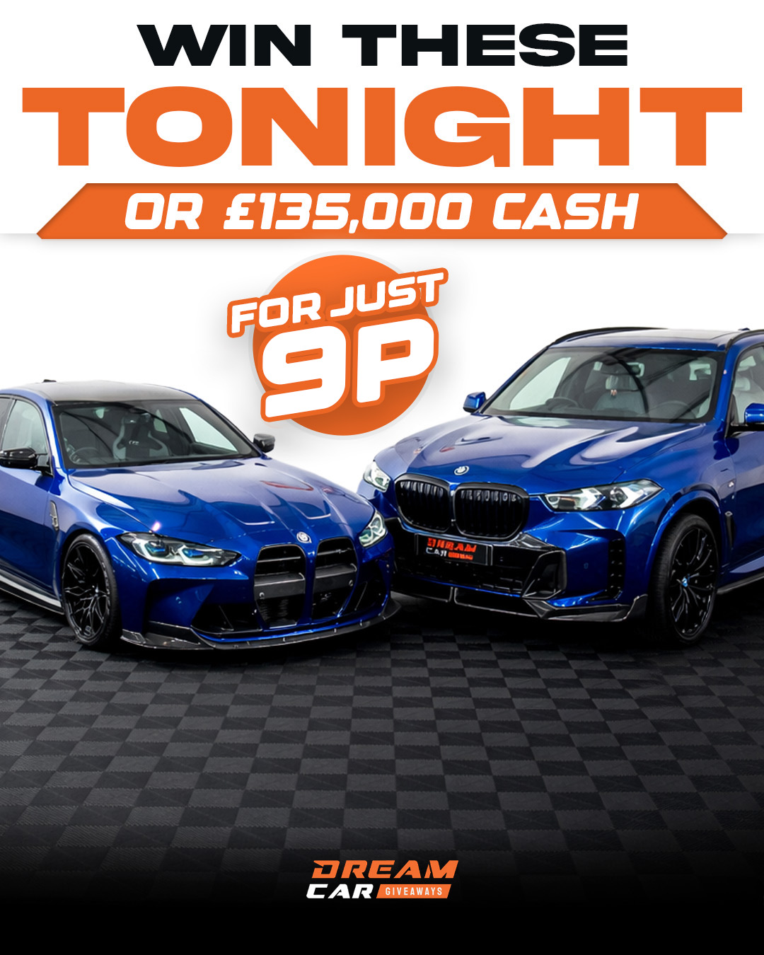 Dream Car Giveaways Facebook ad