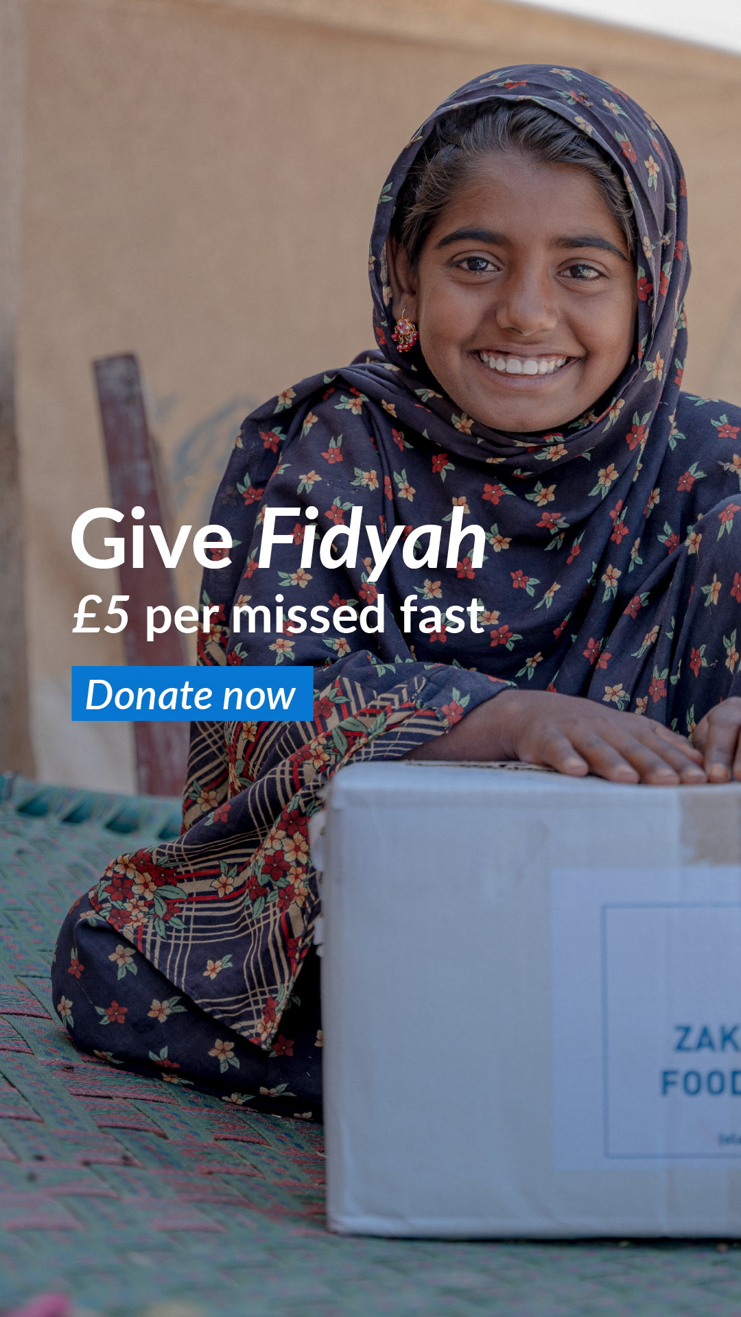 Islamic Relief UK Facebook ad