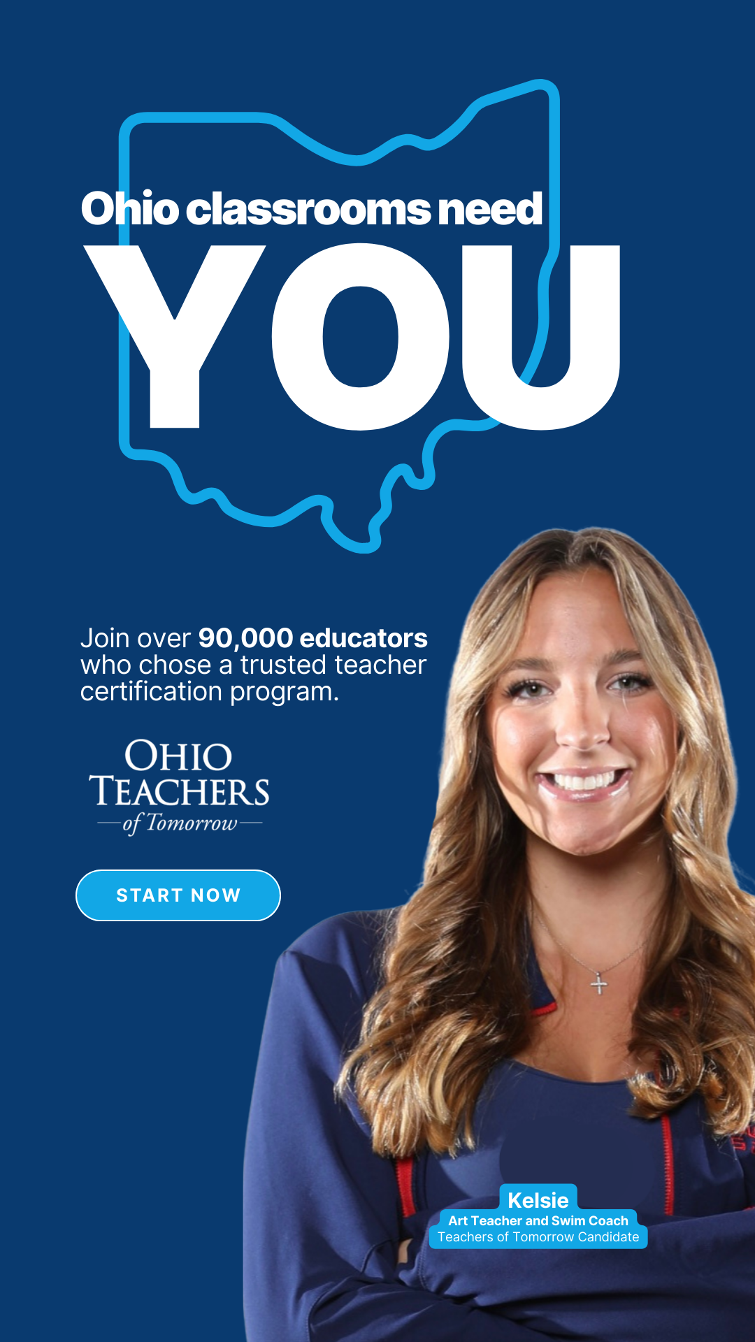 Teachers of Tomorrow Facebook ad