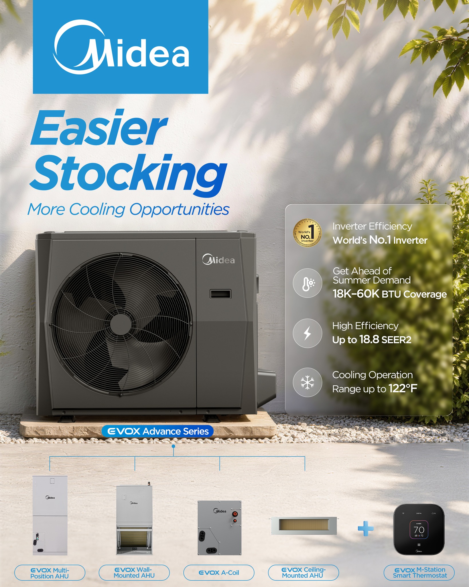 Midea Heating & Cooling North America Facebook ad
