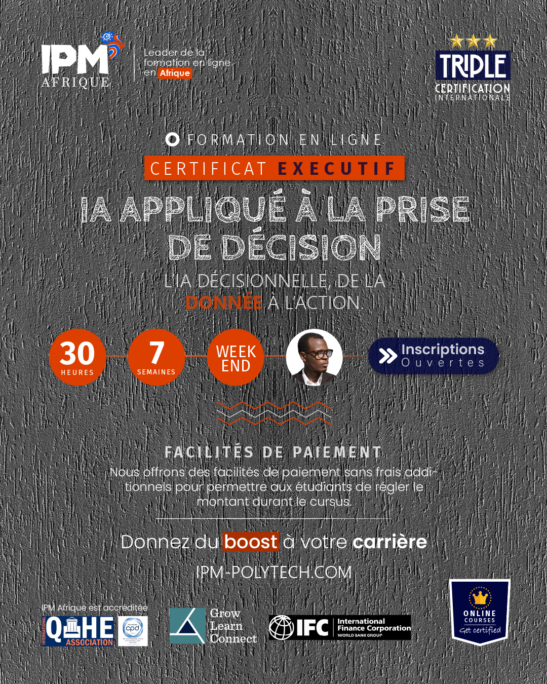 IPM- Institut polytechnique de Marrakech Facebook ad