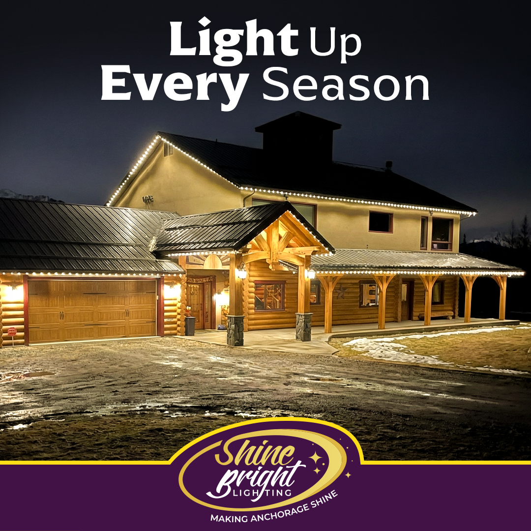 Shine Bright Lighting Facebook ad: Beautiful Lights for Every Season