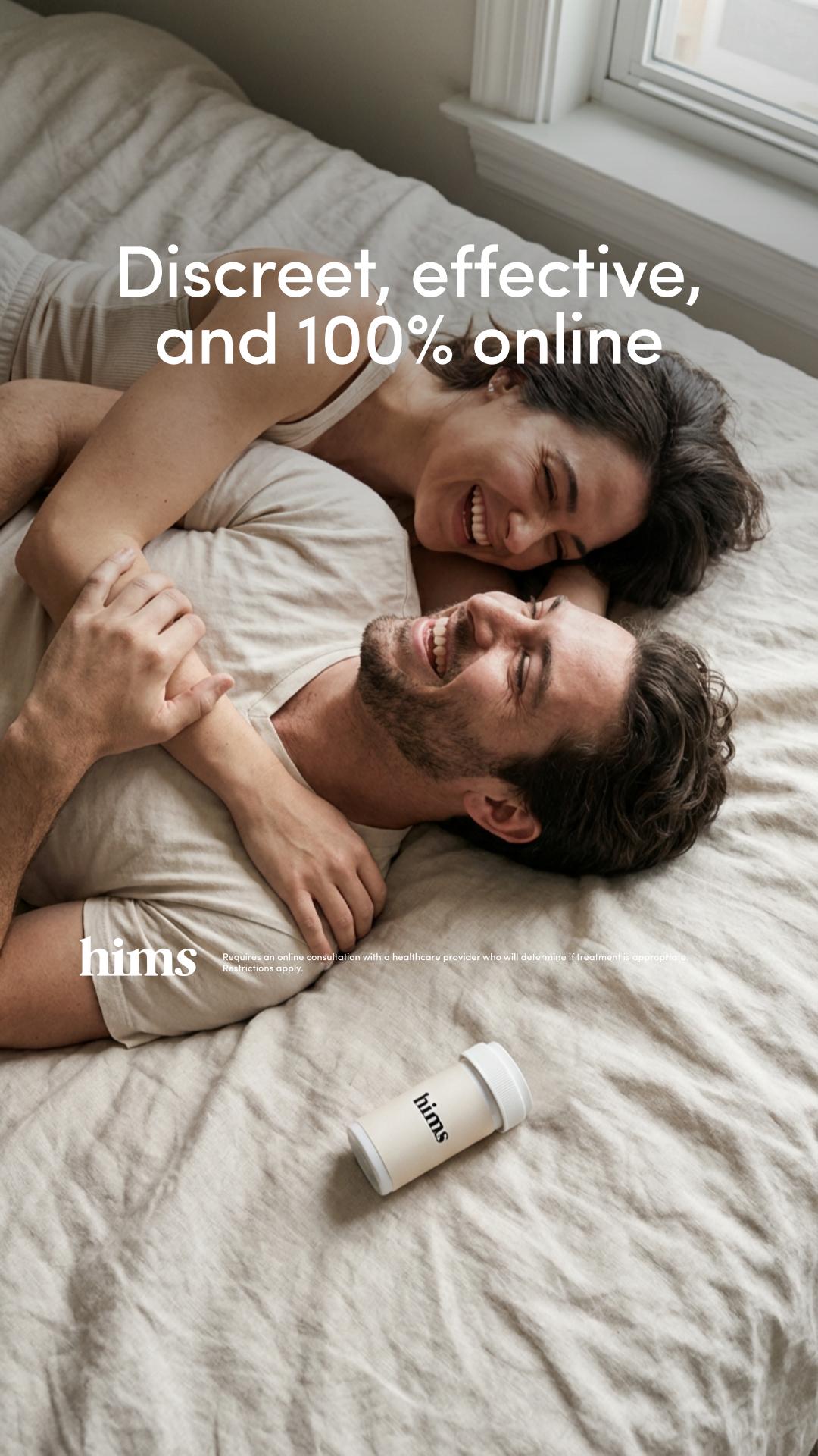 hims Facebook ad