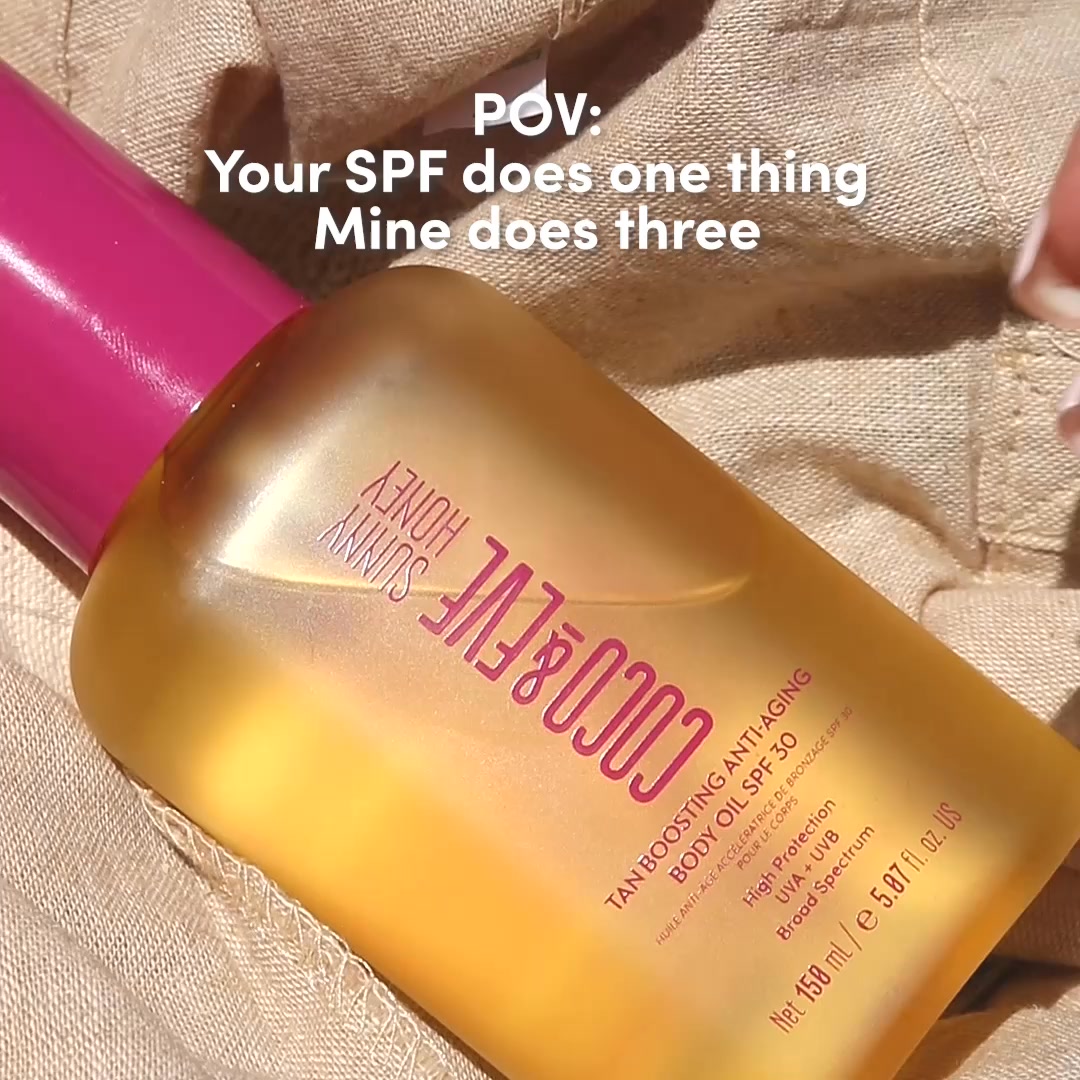 Coco & Eve Facebook ad: Accelerate your natural tanning results!