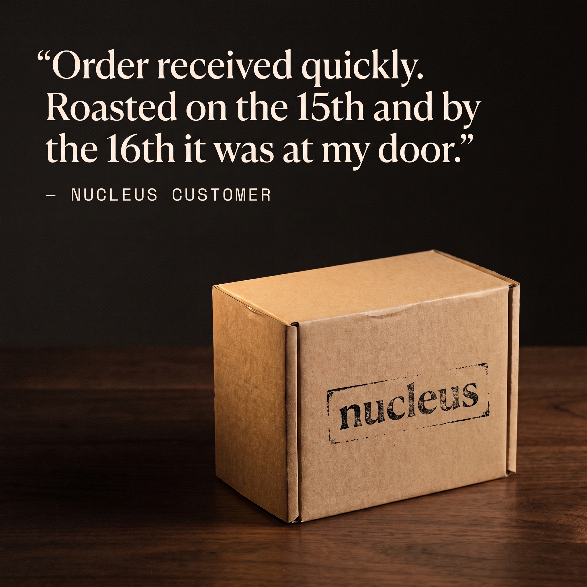 Nucleus Torréfacteurs Facebook ad
