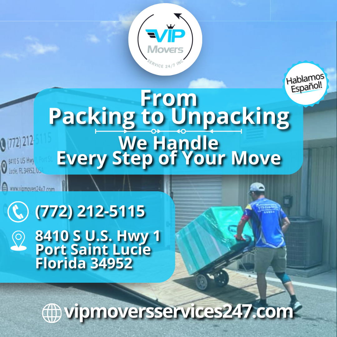 VIP Movers Services 24/7 Facebook ad