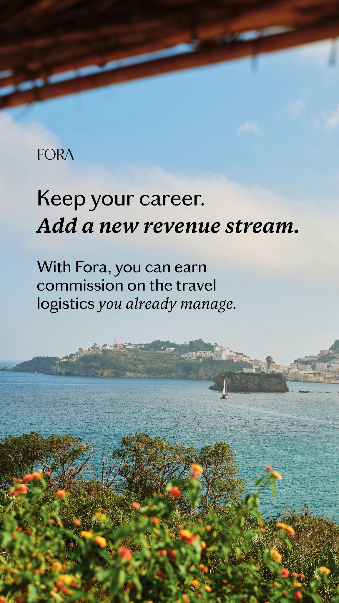 Fora Community Facebook ad