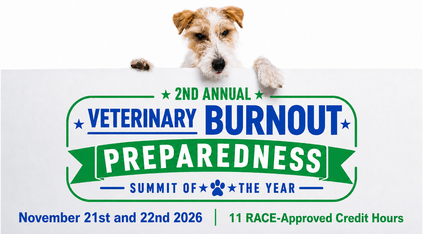 Get MotiVETed Facebook ad: Veterinary Burnout Prevention Conference - For All Roles!