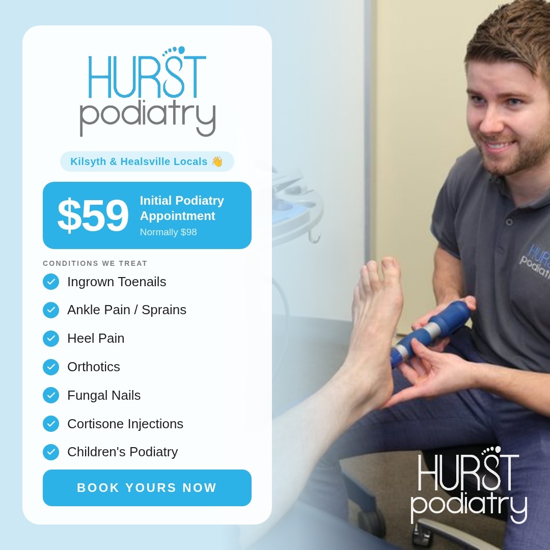 Hurst Podiatry Facebook ad