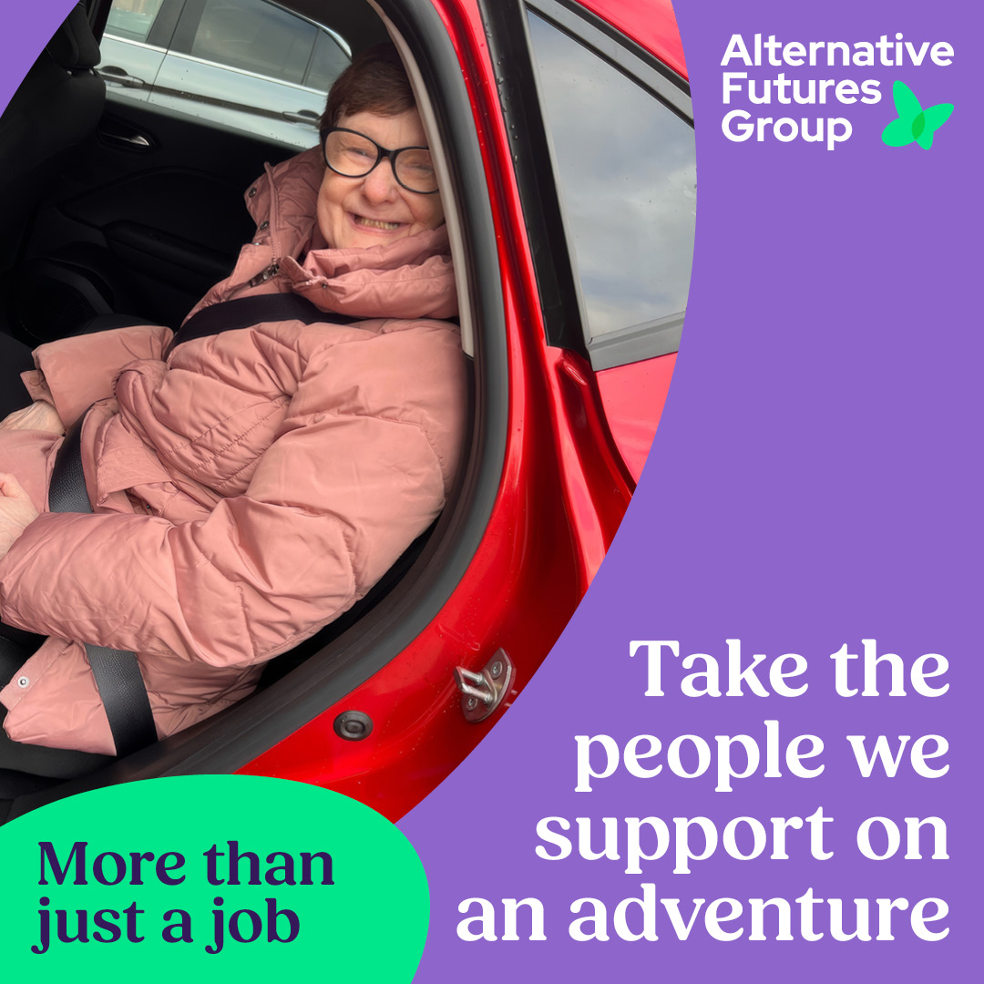 AFG Facebook ad: Make a positive difference as a Support Worker