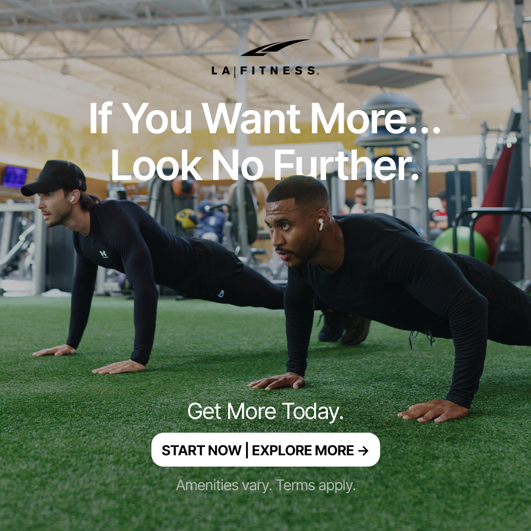 LA Fitness Facebook ad