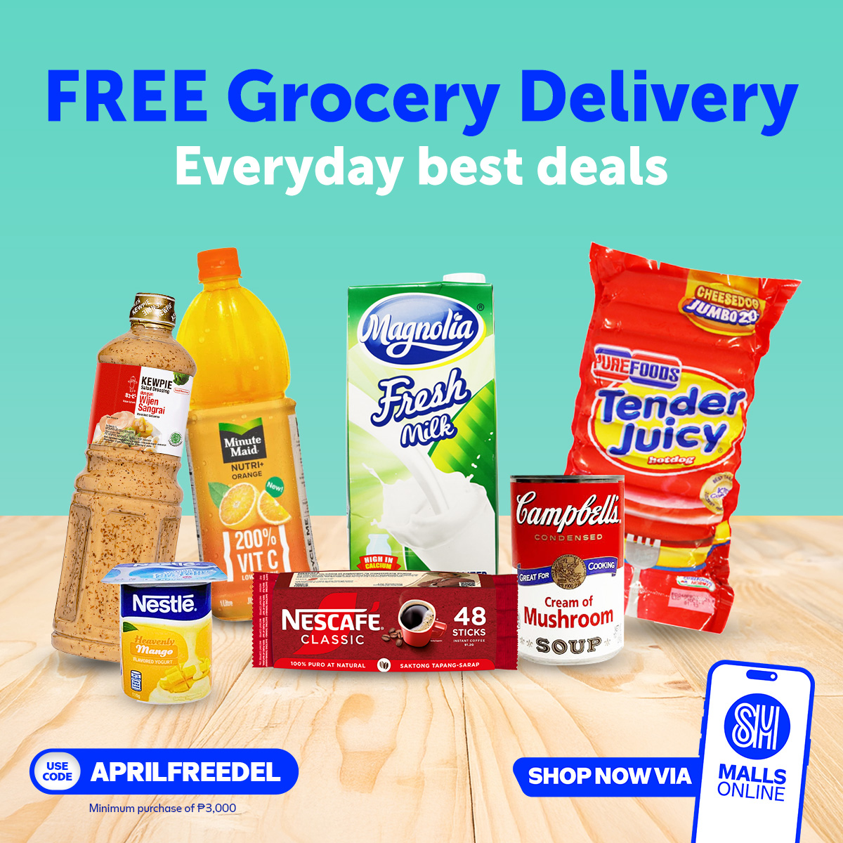 SM Malls Online Facebook ad
