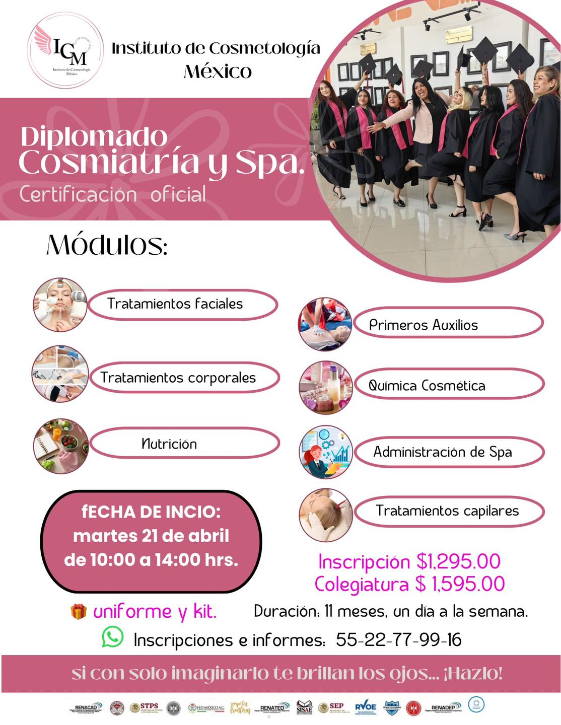 Cosmetología México Instituto - Plantel Balbuena  Facebook ad