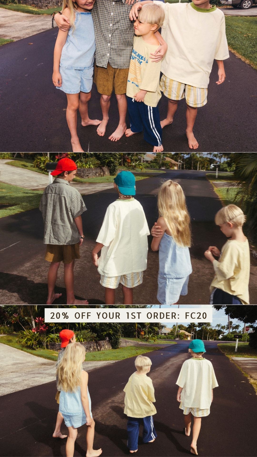 Fostered Collection Facebook ad