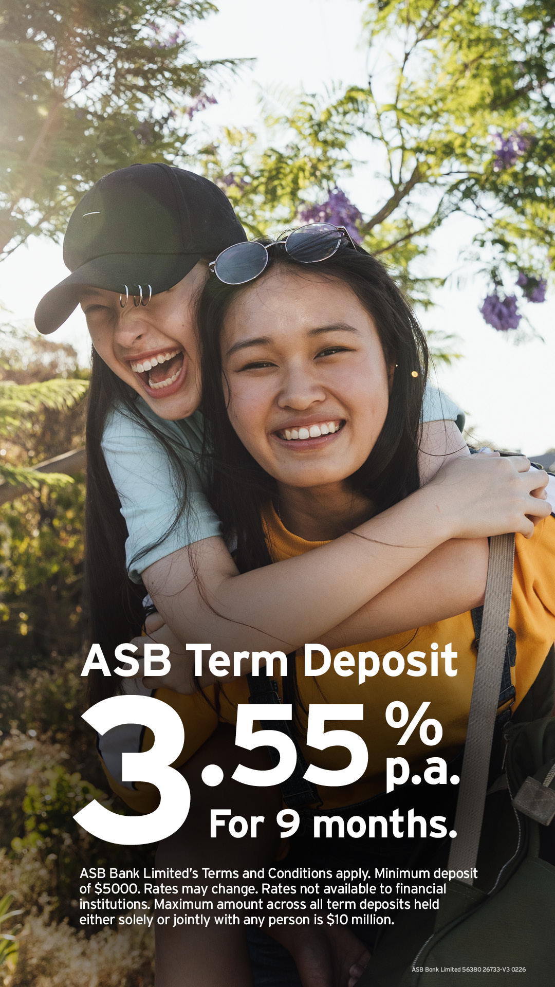 ASB Bank Facebook ad