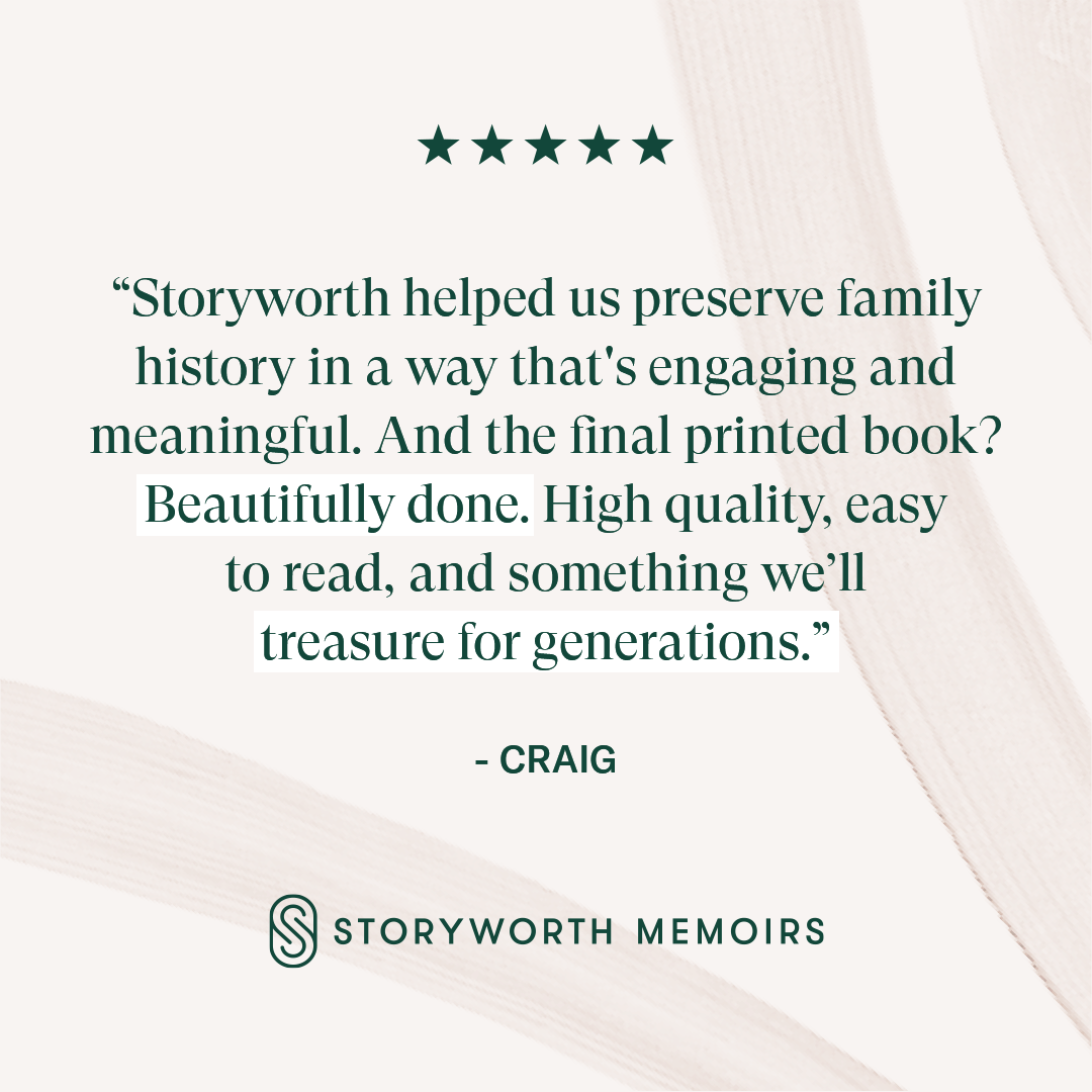 Storyworth Facebook ad