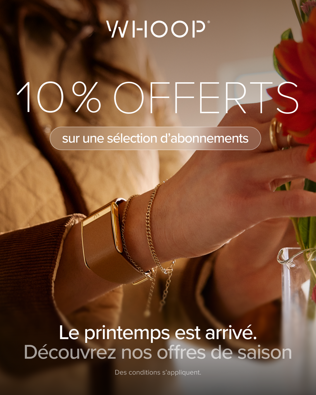 WHOOP Facebook ad