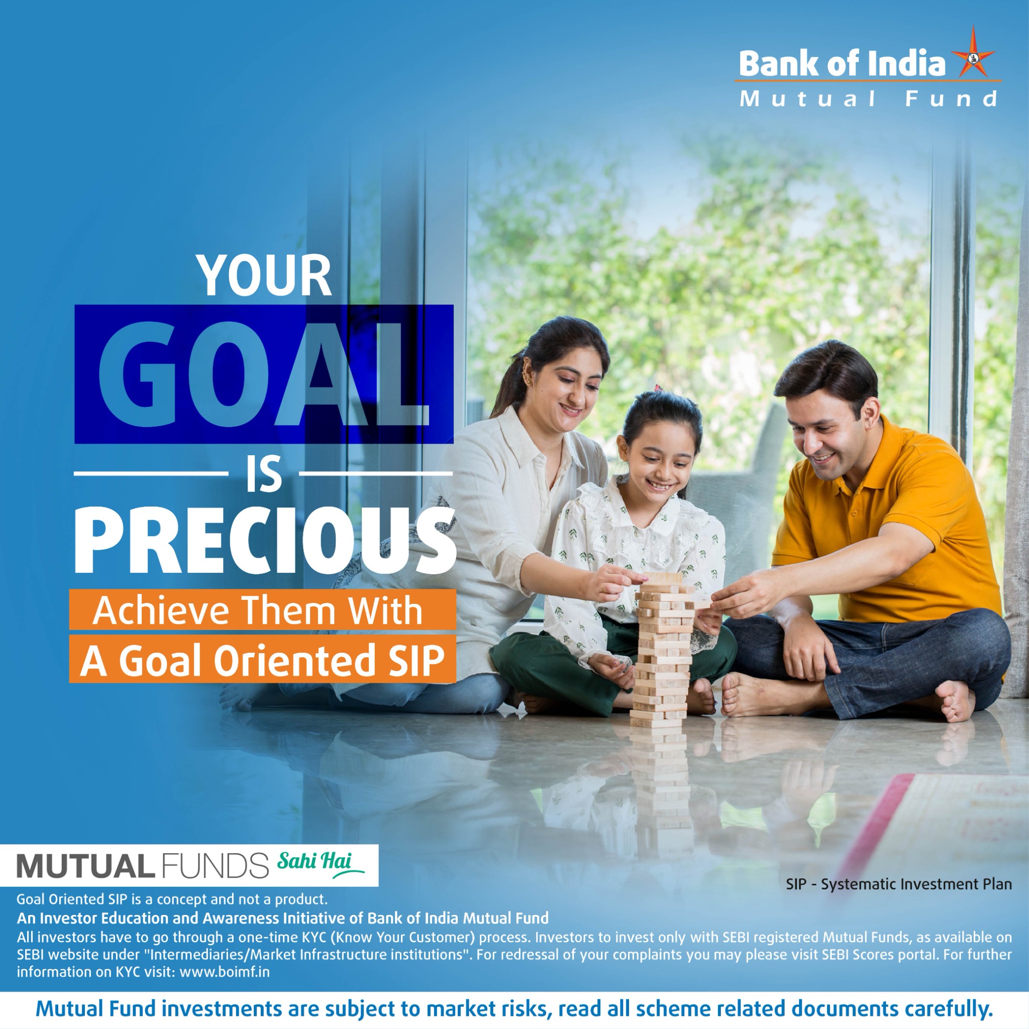 Bank of India Mutual Funds Facebook ad