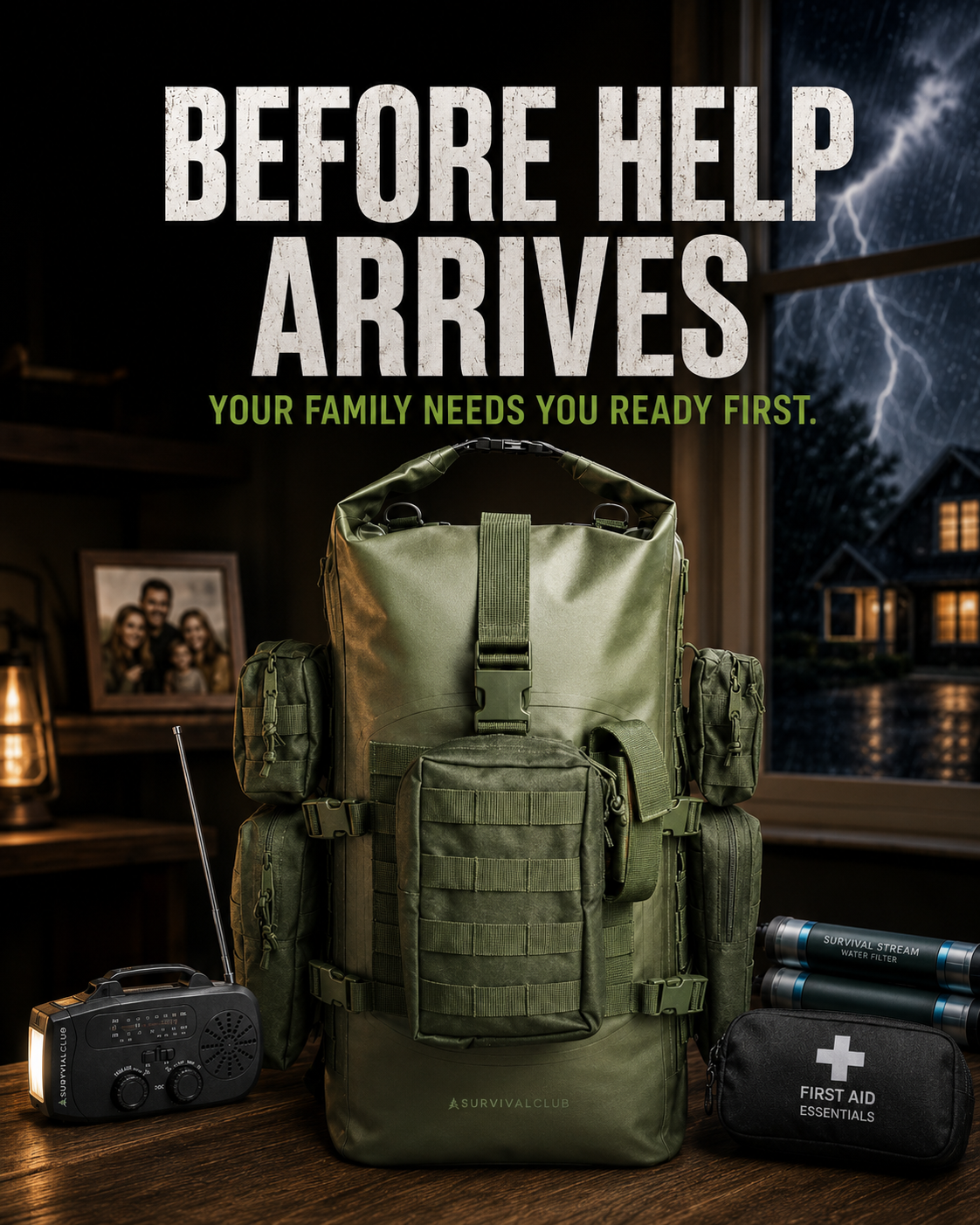 Survival Club Facebook ad