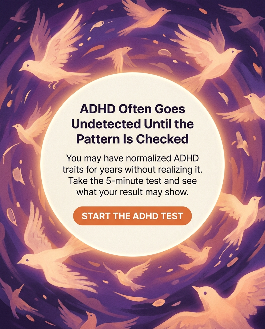 ADHD Clarity Test Facebook ad