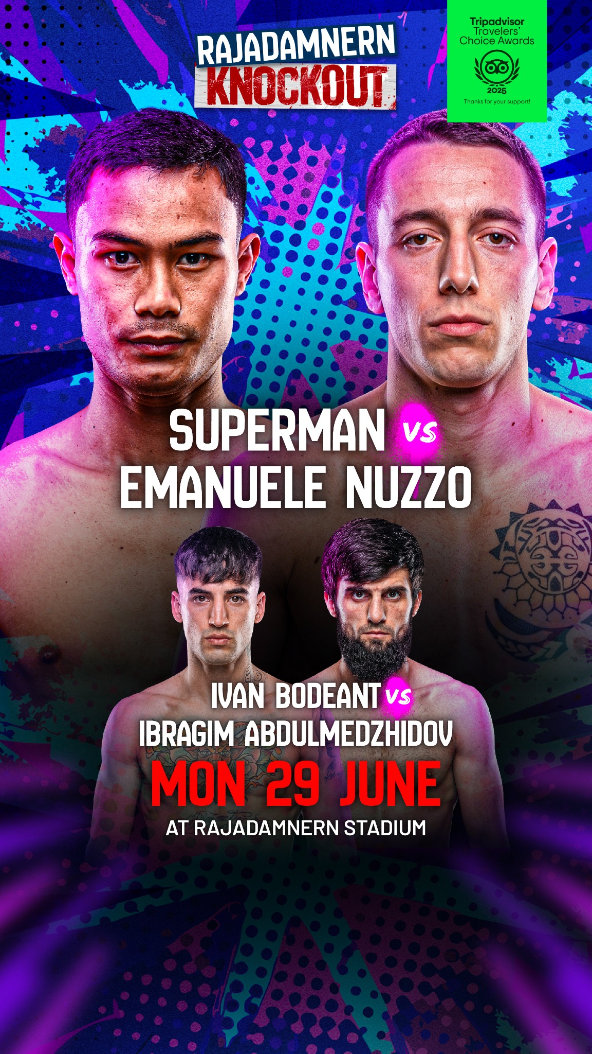 RWS - Rajadamnern World Series Facebook ad from Jun 24, 2026