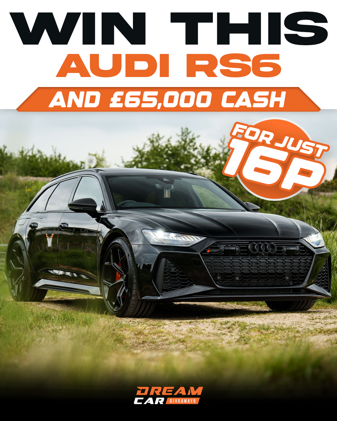 Dream Car Giveaways Facebook ad