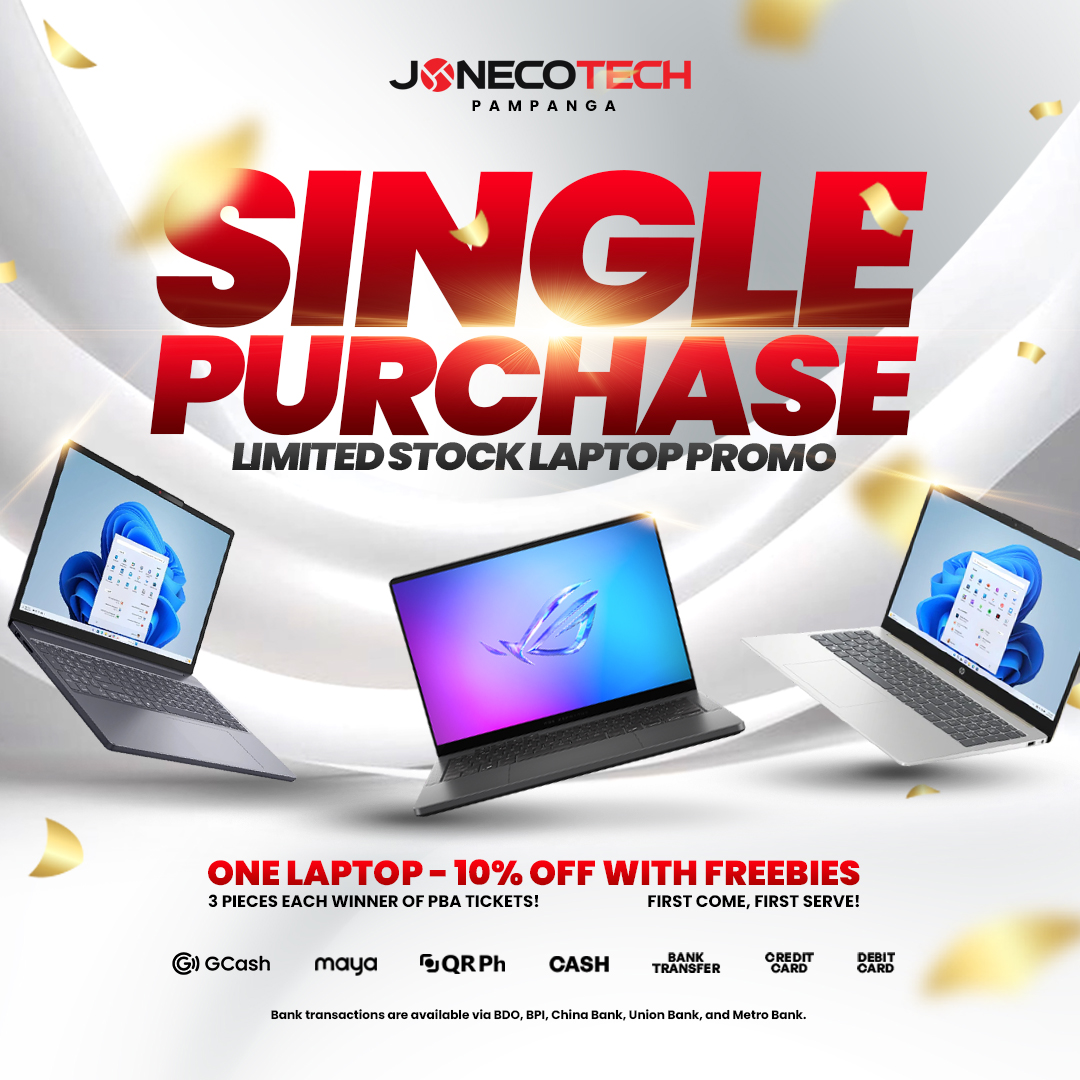 Joneco Tech Pampanga Facebook ad