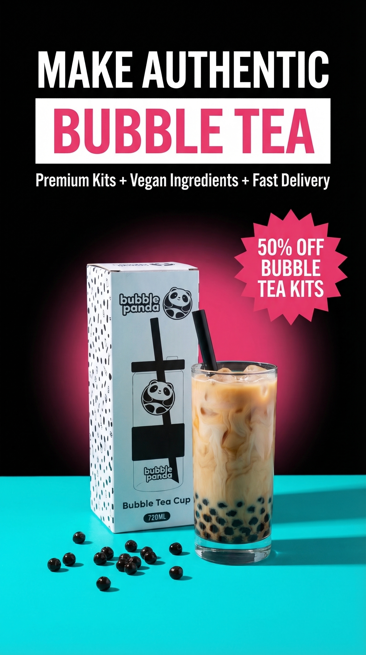 Bubble Panda Facebook ad