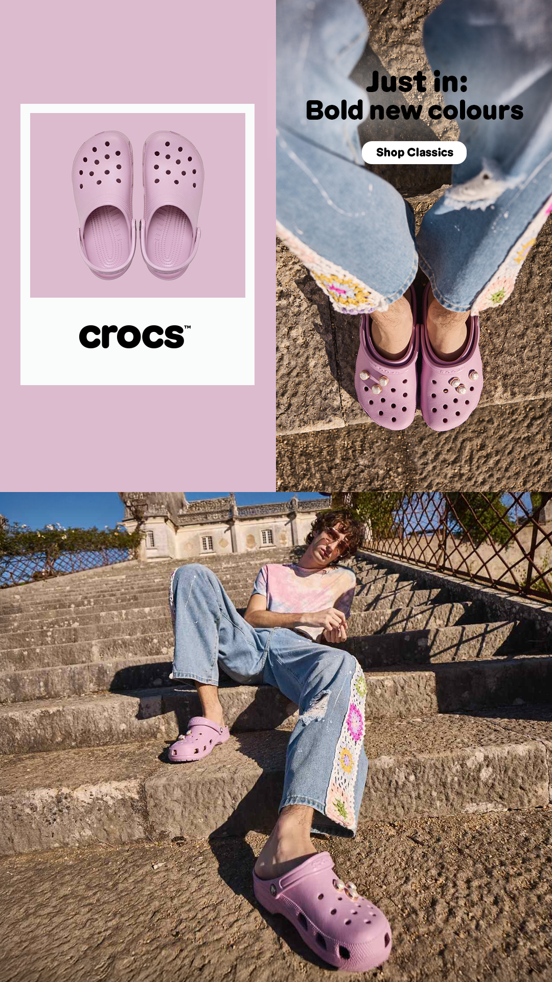 Crocs Facebook ad