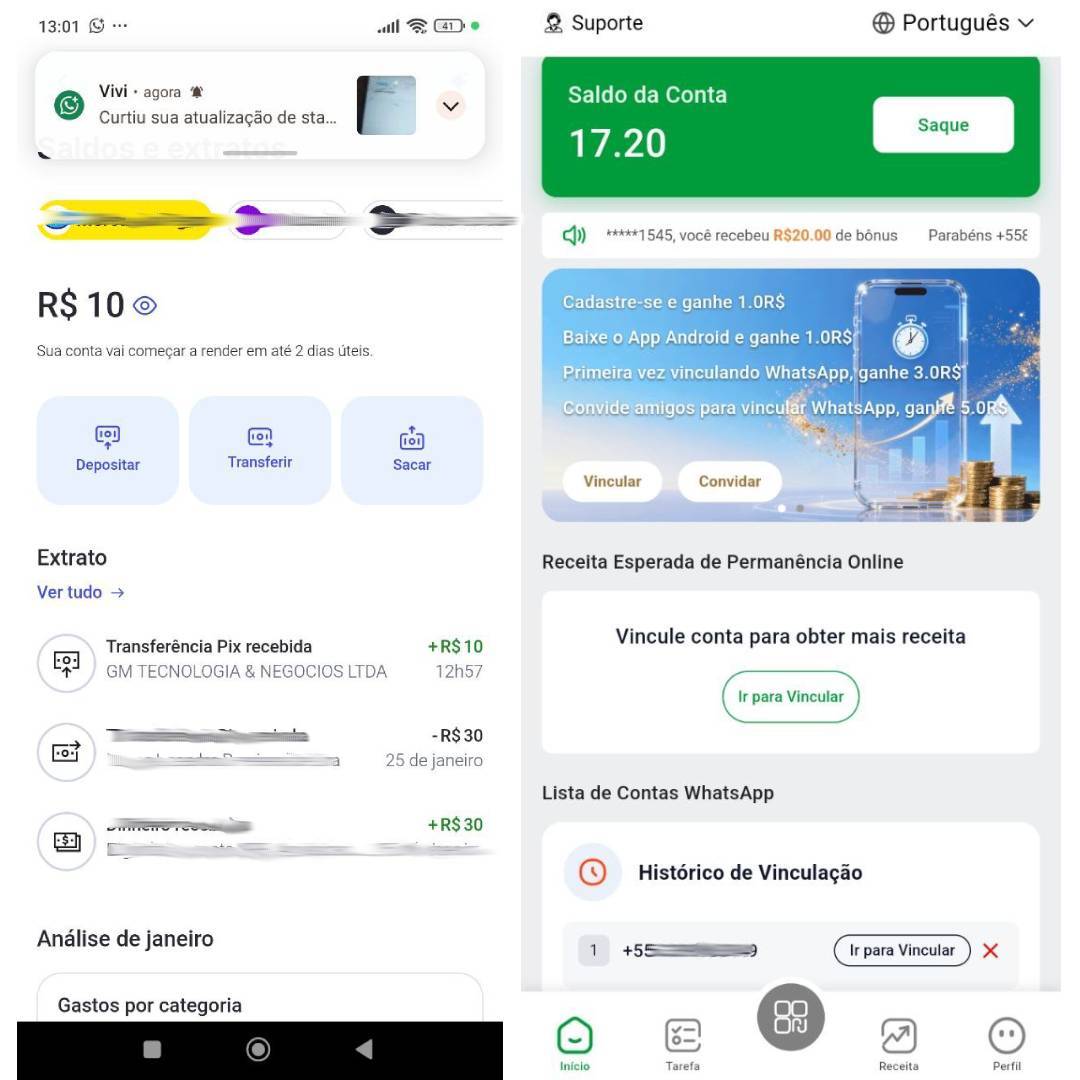 Blithe pp Facebook ad: Comece a ganhar mais agora