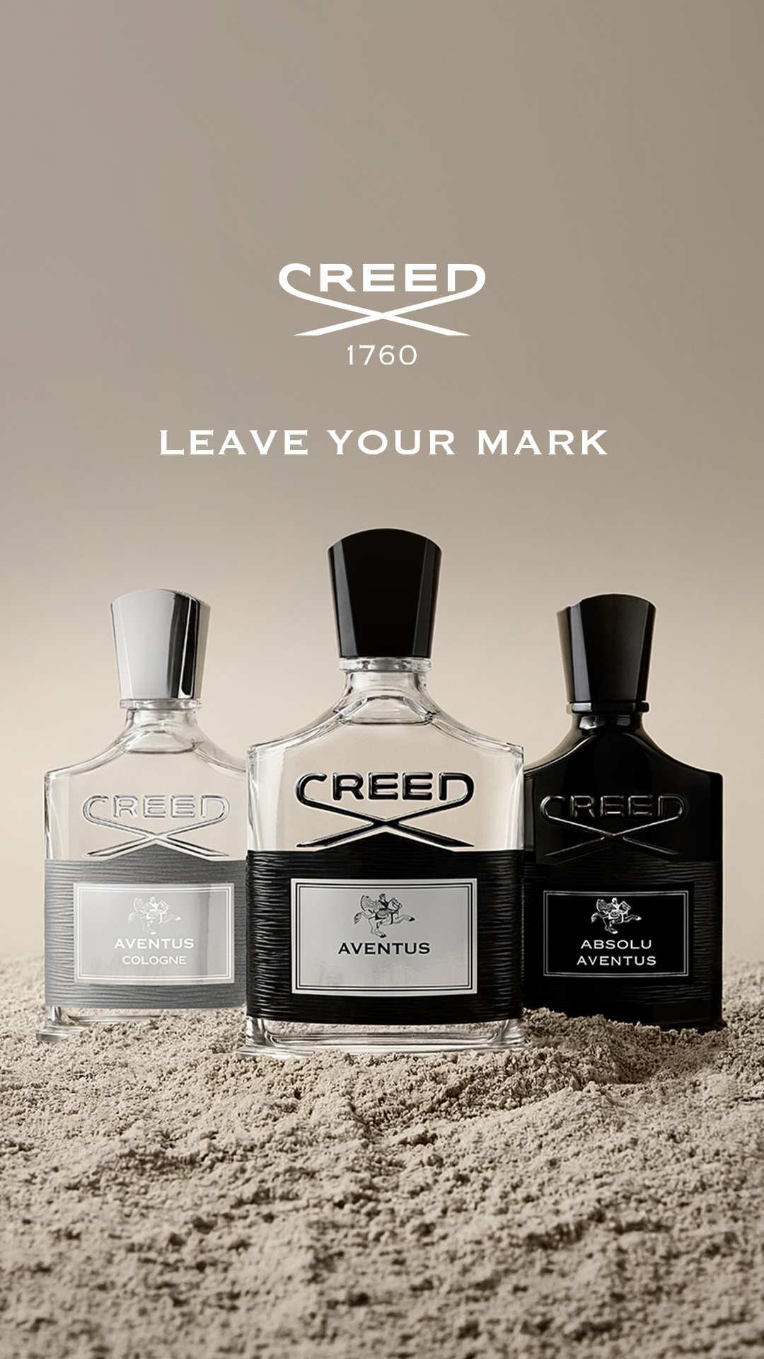 Creed Fragrance Facebook ad