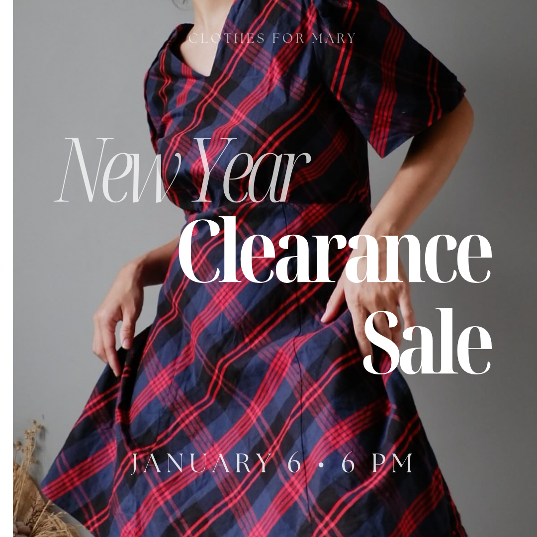 Clothes for Mary Facebook ad: FINAL MARKDOWNS