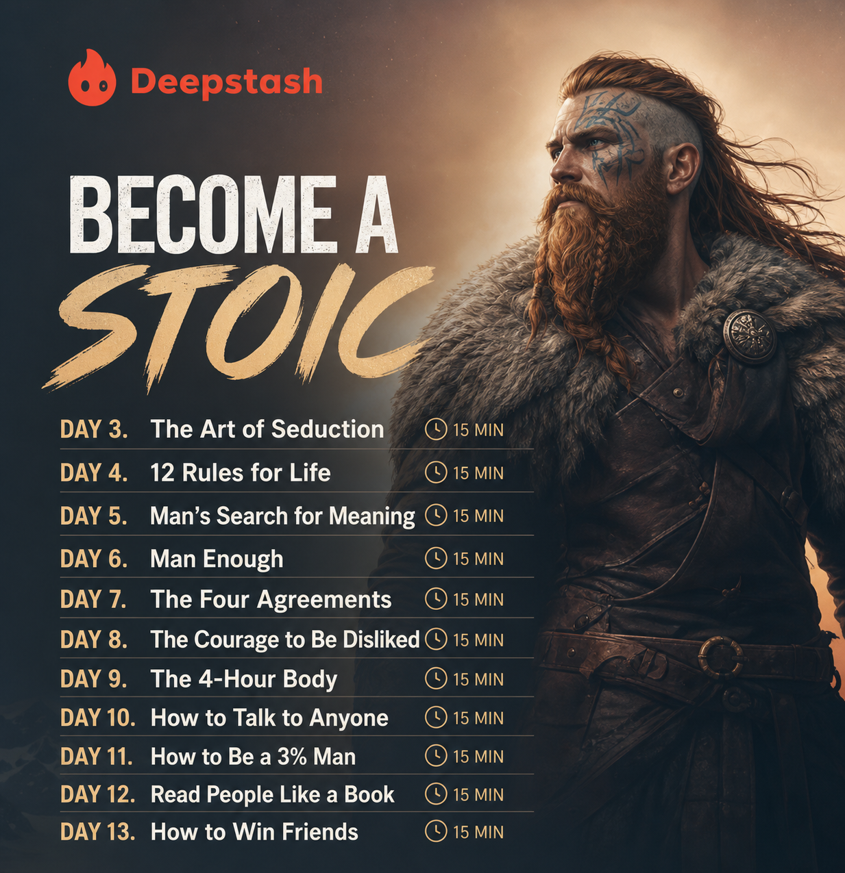Deepstash Facebook ad
