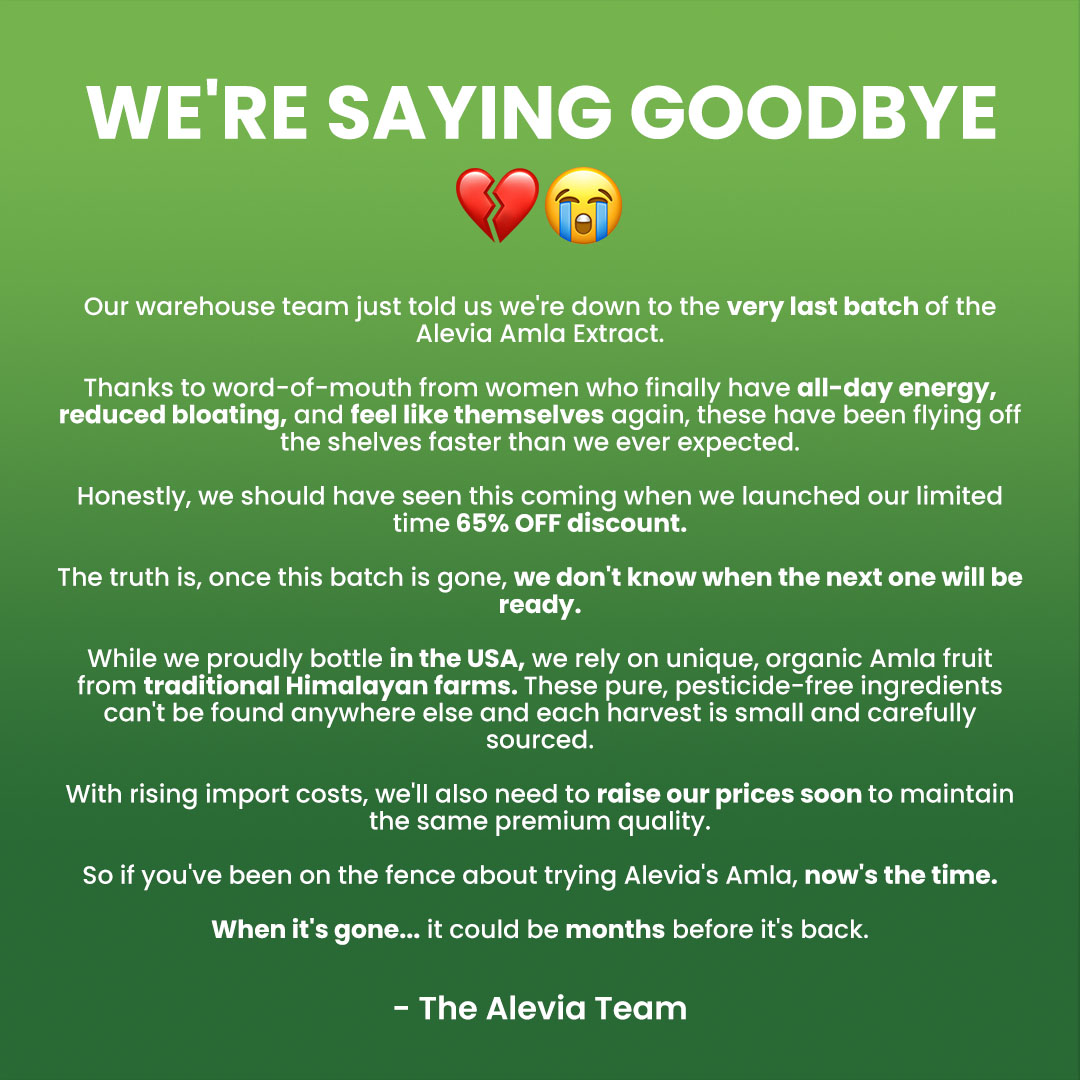 Alevia Facebook ad